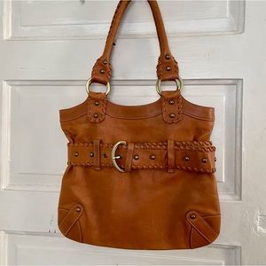 Clark’s handbag brown leather